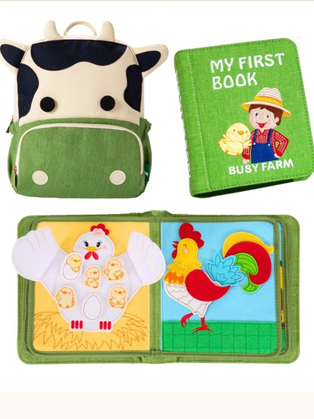 My first book busy farm book